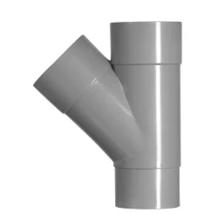 Martens PVC HWA T-stuk 2x Mof/verjonging Spie-eind 45°