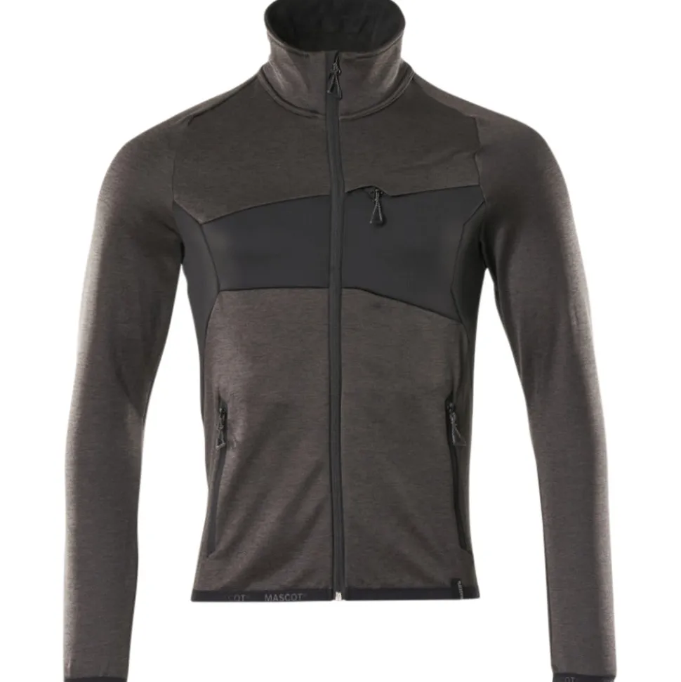 Mascot Fleece Vest Accelerate Stretch Antraciet Met Rits