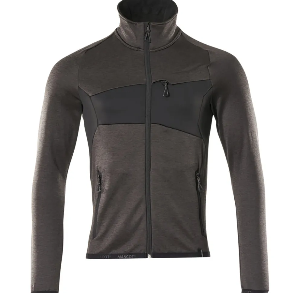 Mascot Fleece Vest Accelerate Stretch Antraciet Met Rits