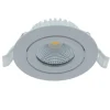 MBL Lighting Inbouwspot Luna DTW Wit Rond 5W Dimbaar Kantelbaar IP44