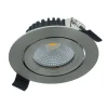 MBL Lighting Inbouwspot Luna DTW RVS Rond 5W Dimbaar Kantelbaar IP44