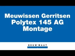 MG Polytex Reflectiefolie 145AG Spinvlies Dampopen Dak en Gevel 1,5x50m 75m2