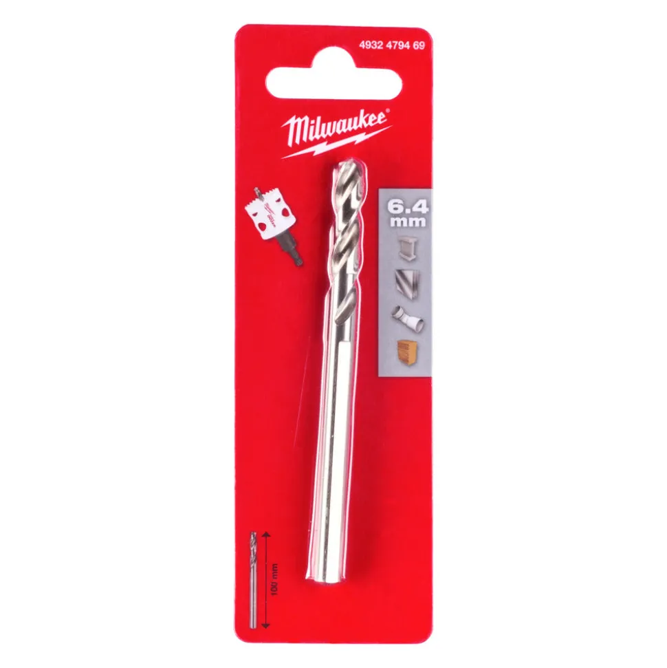 Milwaukee Centreerboor Voor Gatzagen 6mm