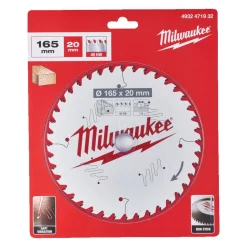 Milwaukee Cirkelzaagblad P W 40ATB 165x20x1,6mm