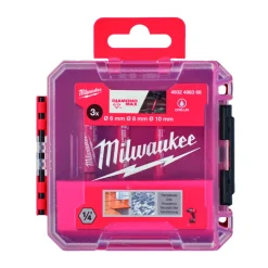 Milwaukee Diamantborenset Hex Plus Nat/Droog 6/8/10mm 3-delig