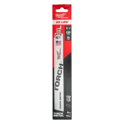 Milwaukee Reciprozaagblad Sawzall metaal Heavy Duty TORCH 230mm 10-Tpi 5st