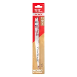Milwaukee Reciprozaagblad Sawzall Hout Thin Kerf 5-Tpi 5st