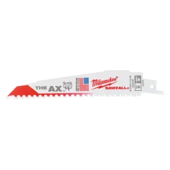 Milwaukee Reciprozaagblad Sawzall Hout AX 5-Tpi 5st
