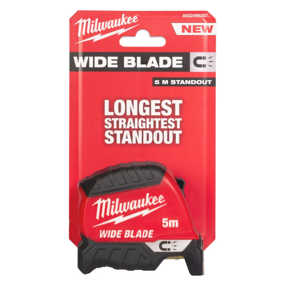 Milwaukee Rolmaat Wide Blade Magnetisch 5mx35mm