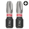 Milwaukee Schroefbit SHOCKWAVE PH3 25mm 3st