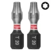 Milwaukee Schroefbit Shockwave TX20 25mm 3st