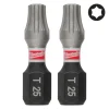 Milwaukee Schroefbit Shockwave TX25 25mm 3st