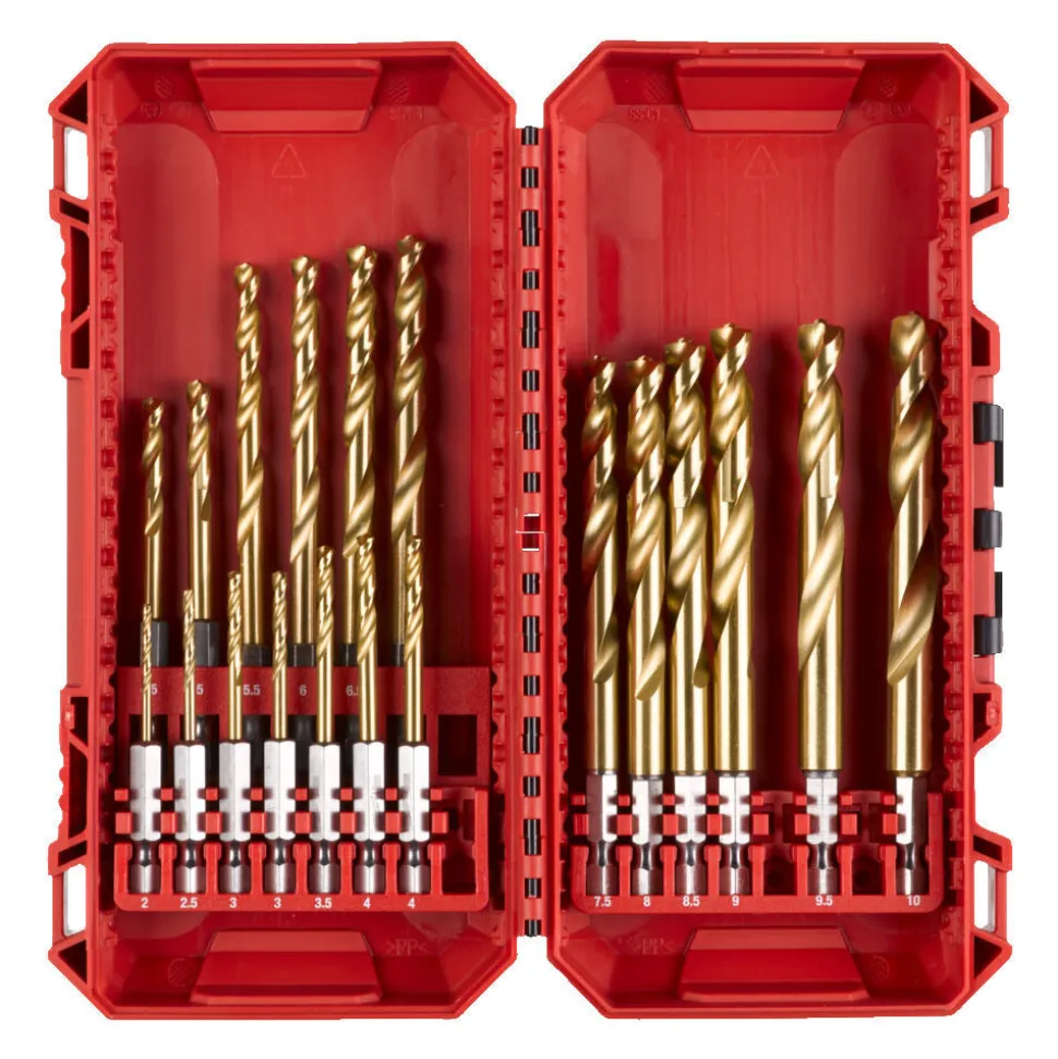 Milwaukee Shockwave HSS Metaalborenset 19-delig