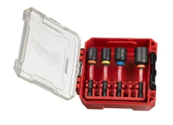Milwaukee Shockwave Magnetische Doppenset 4-delig