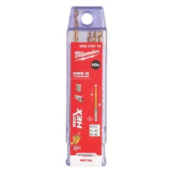 Milwaukee Shockwave Red Hex Metaalboren