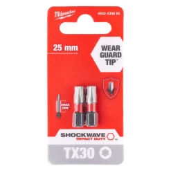 Milwaukee Shockwave Schroefbit TX30x25mm 2st