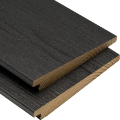 ModiWood Colour Zweeds Rabat XL Zwart RAL9005 BM-D 20x185x4200mm 4st 70% PEFC