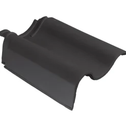 Monier Gevelpan Links OVH 206 Keramiek Naturel Blauw Gesmoord 30,4x37,2cm
