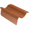 Monier Gevelpan Links OVH 206 Keramiek Naturel Natuurrood 30,4x37,2cm