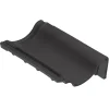 Monier Gevelpan Rechts OVH 206 Keramiek Naturel Blauw Gesmoord 30,4x37,2cm