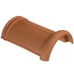 Monier Vorst Halfrond VH/OVH/TDN Keramiek  Naturel Natuurrood 27,4x37,5cm