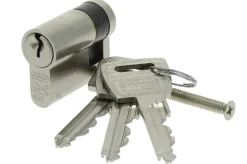 Nemef Profielcilinder 106/9 Enkel Nikkel 30/10 SKG2