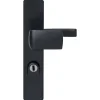 Nemef Veiligheidsbeslag Knop-Kruk SKG*** Aluminium Zwart 3415-72mm
