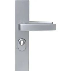 Nemef Veiligheidsbeslag Kruk-Kruk SKG*** Aluminium Grijs 3417-55mm
