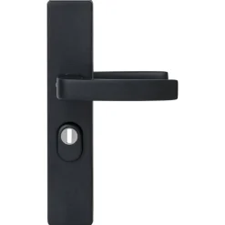 Nemef Veiligheidsbeslag Kruk-Kruk SKG*** Aluminium Zwart 3417-55mm