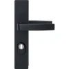 Nemef Veiligheidsbeslag Kruk-Kruk SKG*** Aluminium Zwart 3417-72mm