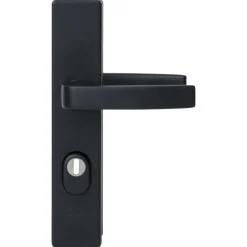 Nemef Veiligheidsbeslag Kruk-Kruk SKG*** Aluminium Zwart 3417-72mm