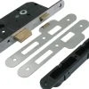 Nemef Veiligheidslot 4139/27 Staal 72mm SKG2 Met Afgeronde Voorplaat RVS