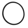 O-ring los rubber Ø 110 mm t.b.v. flex KOMO-keur