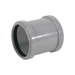 Overschuifmof PVC 2x manchetmof wanddikte 3,2 mm Ø 50 mm KOMO-keur