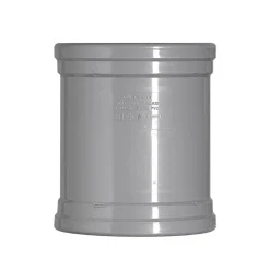 Overschuifmof PVC 2x manchetmof wanddikte 3,2 mm Ø 110 mm KOMO-keur