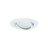 Paulmann Inbouwspot EBL Base Wit Rond 5W Kantelbaar 3st