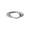 Paulmann Inbouwspot EBL Base Geborsteld RVS Rond 5W Kantelbaar 3st