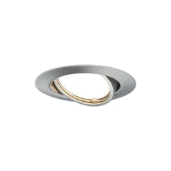 Paulmann Inbouwspot EBL Base Geborsteld RVS Rond 5W Kantelbaar 3st