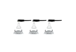 Paulmann Inbouwspot Nova Aluminium Rond 6,5W 3-Stap Dimbaar Kantelbaar 3st