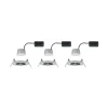 Paulmann Inbouwspot Nova Coin Rond 3-stap Dimbaar Vast 3st
