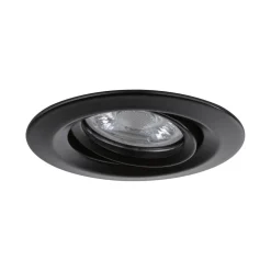 Paulmann Inbouwspot Nova Mini Mat Zwart Rond 4W Kantelbaar 3st
