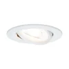 Paulmann Inbouwspot Nova Wit Rond 6,5W Kantelbaar