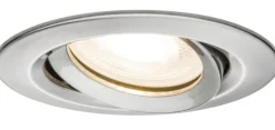 Paulmann Inbouwspot Premium IBL Geborsteld RVS Rond 7W Kantelbaar IP65
