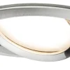 Paulmann Inbouwspot Premium EBL Geborsteld RVS Rond 6,8W 3st