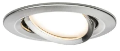 Paulmann Inbouwspot Premium EBL Geborsteld RVS Rond 6,8W 3st