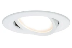 Paulmann Inbouwspot Premium EBL Wit Rond 6,8W Kantelbaar 3st