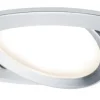 Paulmann Inbouwspot Premium EBL Geborsteld Aluminium Rond 6,8W Kantelbaar 3st