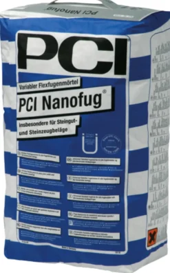 PCI Nanofug Flexibele Voegmortel Zilvergrijs 4kg