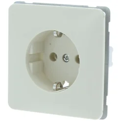 PEHA Contactdoos Standard Inbouw 1-Voudig Randaarde Polarwit