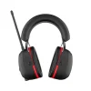 PerfectPro H-40 Oorkappen Met FM, DAB En Bluetooth Verbinding Zwart/Rood